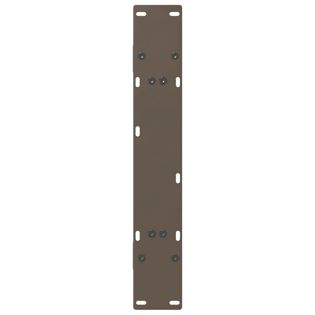Dining Table Legs A-Shaped 2 pcs 80x(72-73) cm Steel