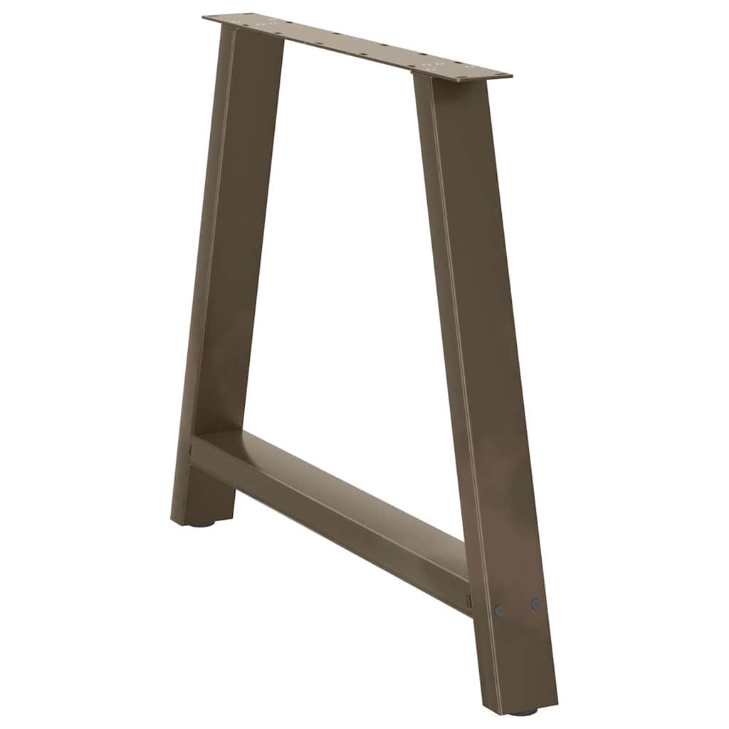 Dining Table Legs A-Shaped 2 pcs 90x(72-73) cm Steel