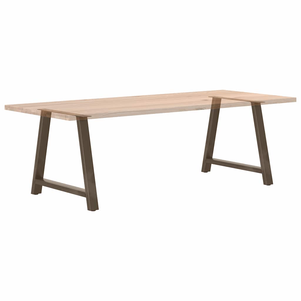 Dining Table Legs A-Shaped 2 pcs 90x(72-73) cm Steel
