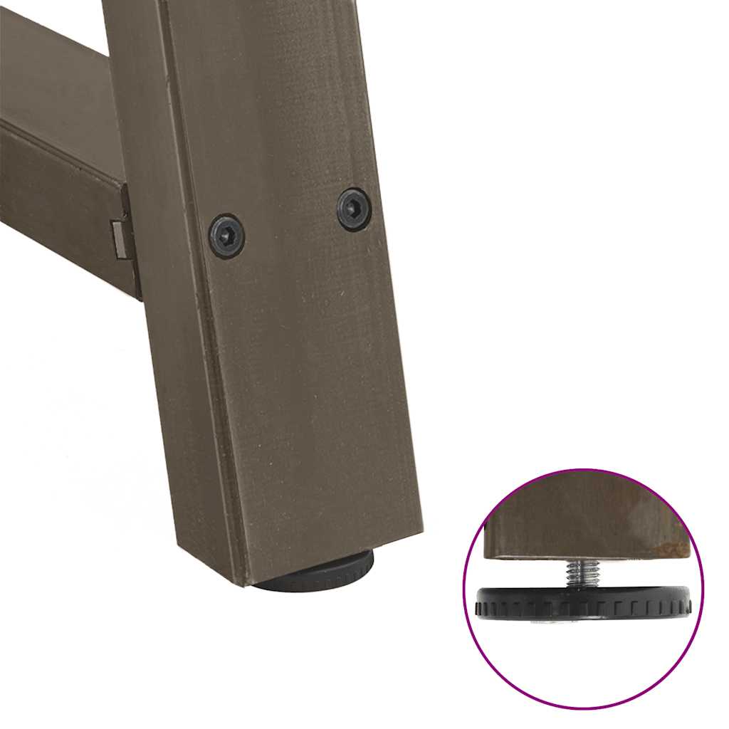 Dining Table Legs A-Shaped 2 pcs 90x(72-73) cm Steel