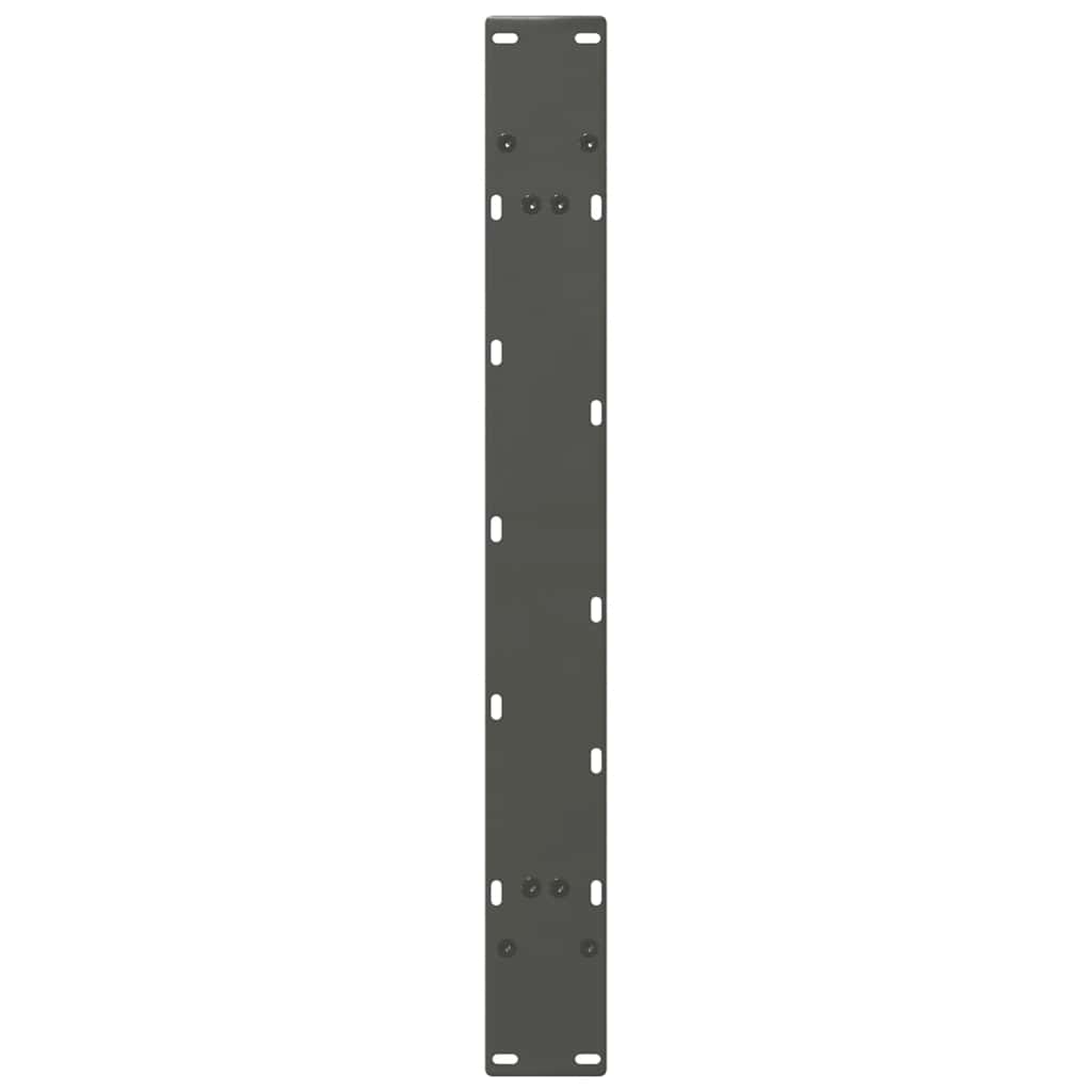 Dining Table Legs A-Shaped 2 pcs Anthracite 100x(72-73) cm Steel