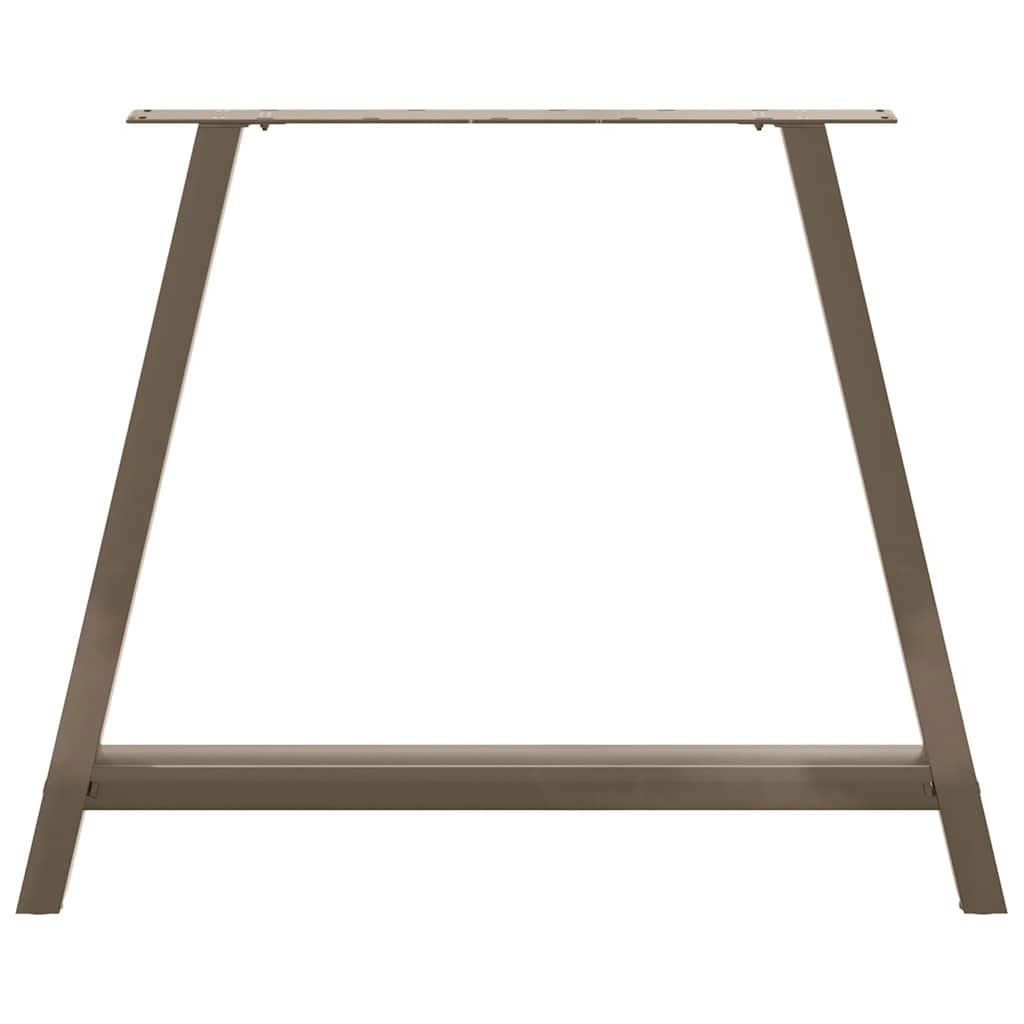 Dining Table Legs A-Shaped 2 pcs 100x(72-73) cm Steel
