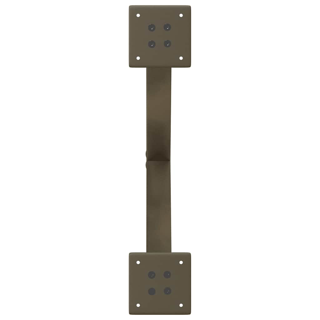 Coffee Table Legs X-Shaped 2 pcs Natural Steel 50x(30-31) cm Steel
