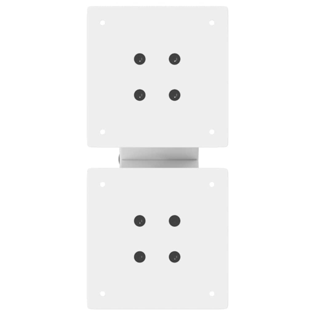 Coffee Table Legs X-Shaped 2 pcs White 30x(30-31) cm Steel