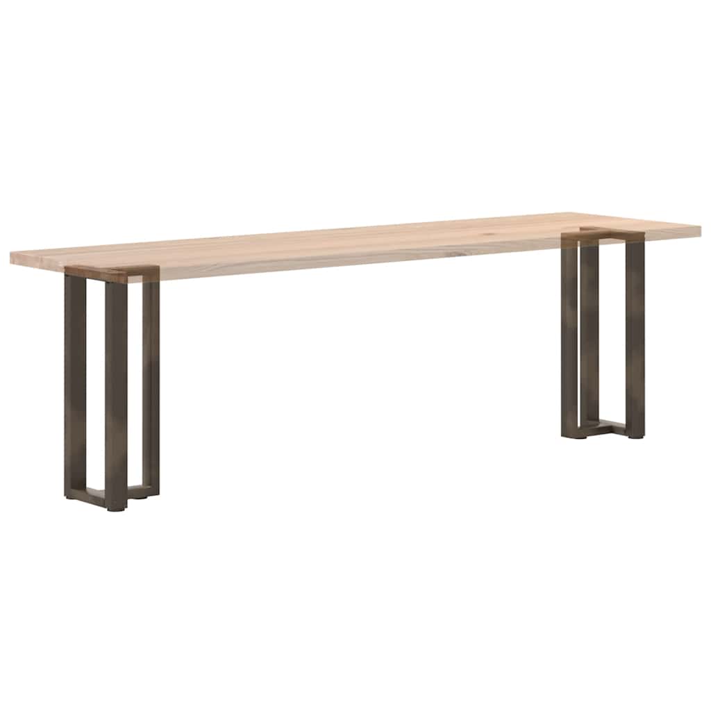 Console Table Legs T-Shaped 2 pcs Black 38x25x(72-73) cm Steel
