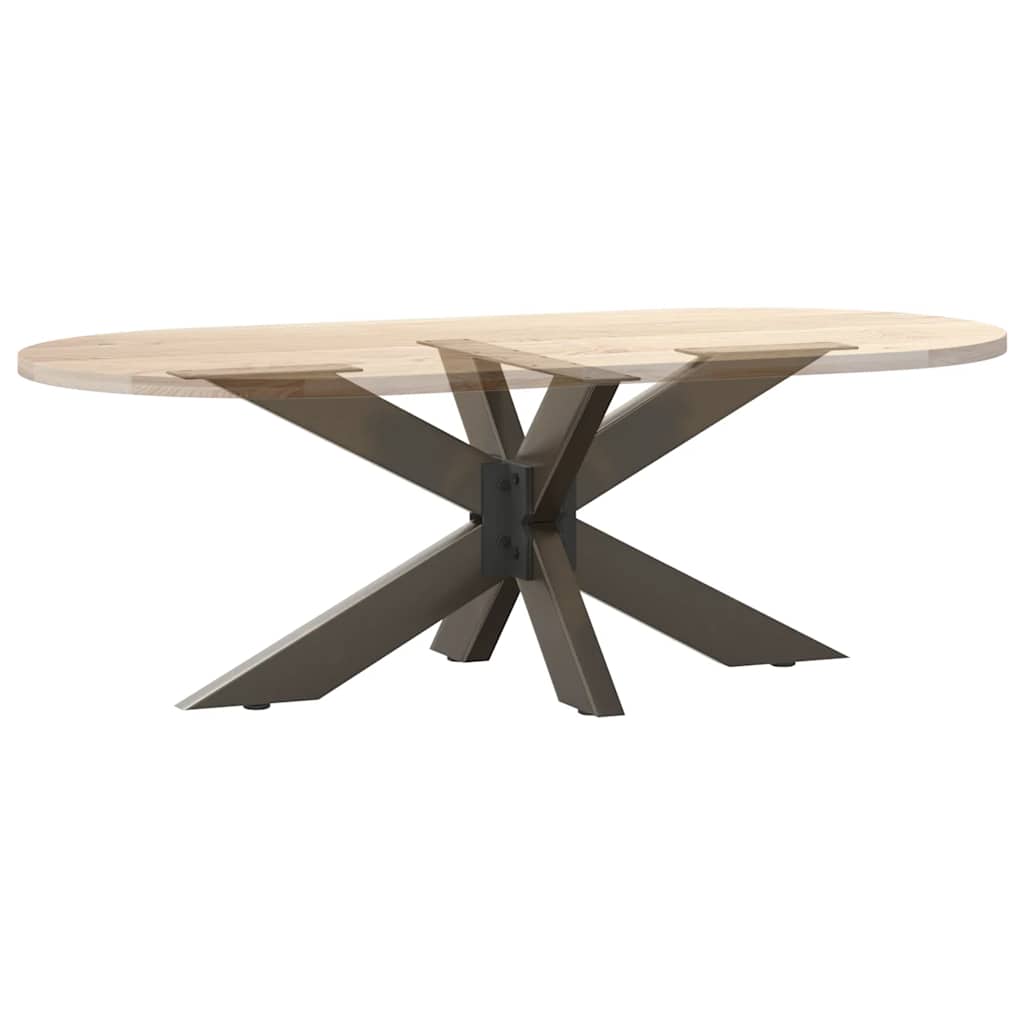 Coffee Table Leg Spider Shape Black 98x58x(42-43) cm Steel