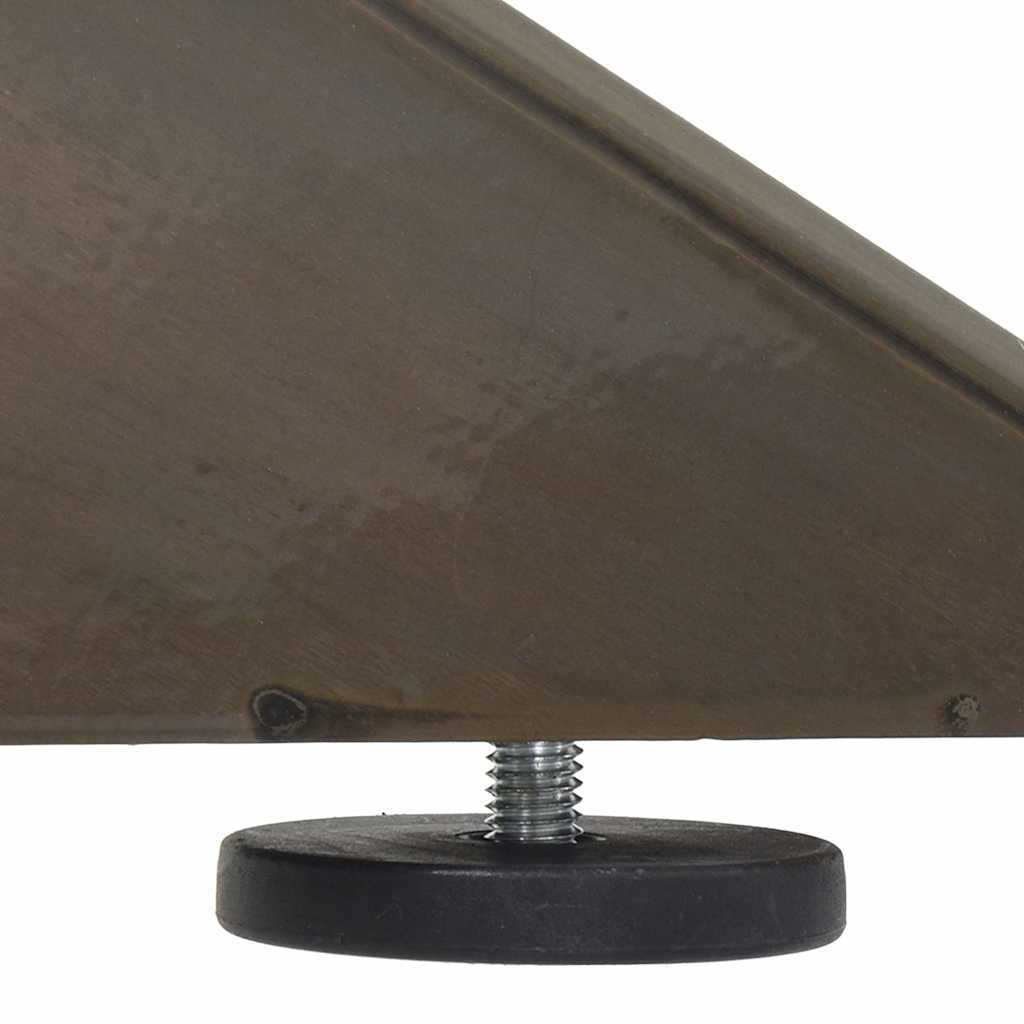 Coffee Table Leg Spider Shape Black 98x58x(42-43) cm Steel