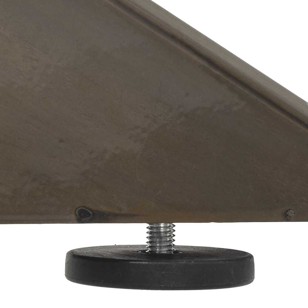 Dining Table Leg Spider Shape Black 120x68x(72-73) cm Steel