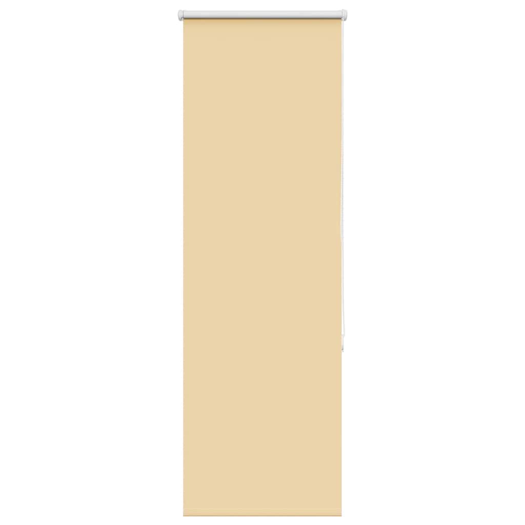 Roller Blind Blackout Beige 45x130 cm Fabric Width 40.7 cm Polyester