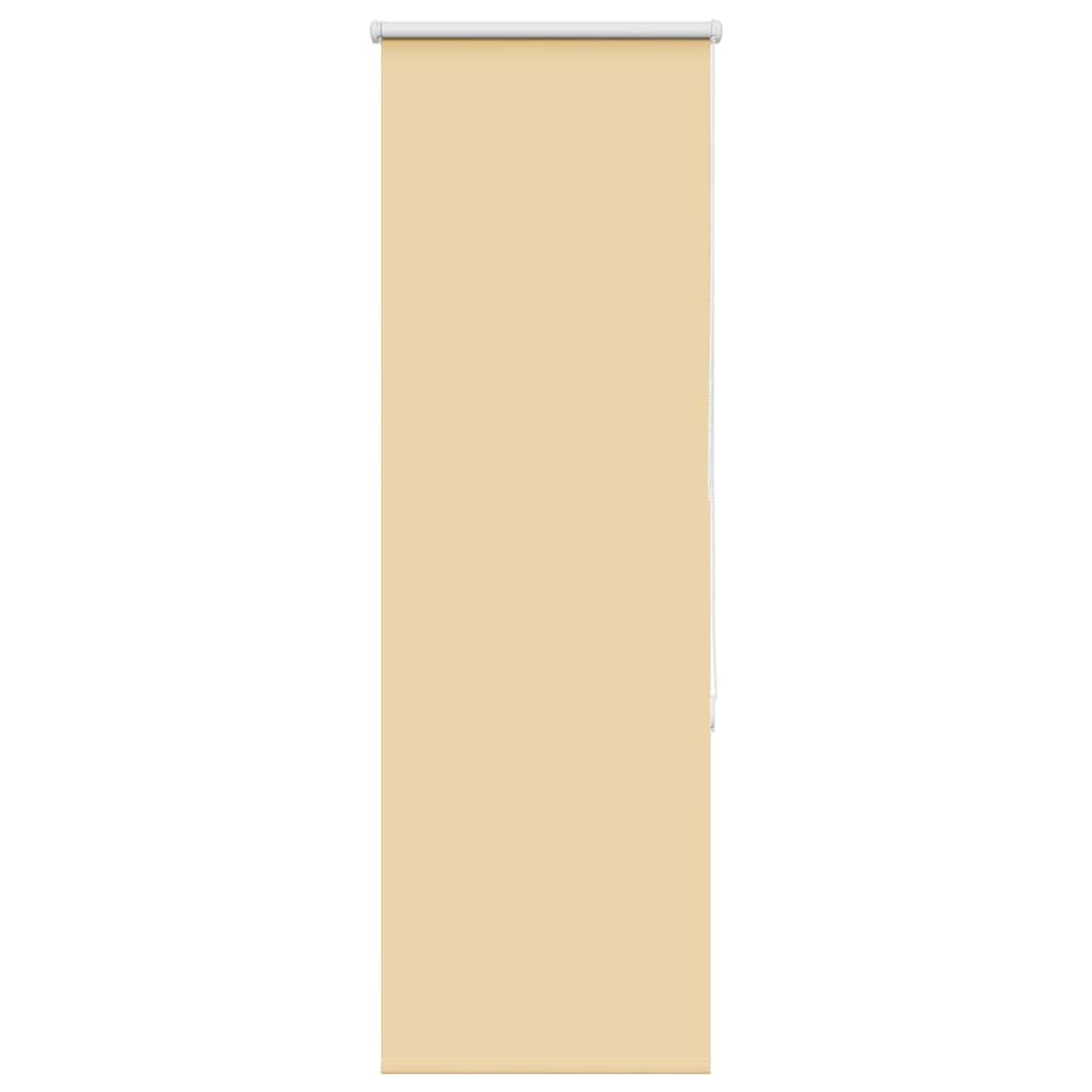 Roller Blind Blackout Beige 55x130 cm Fabric Width 50.7 cm Polyester