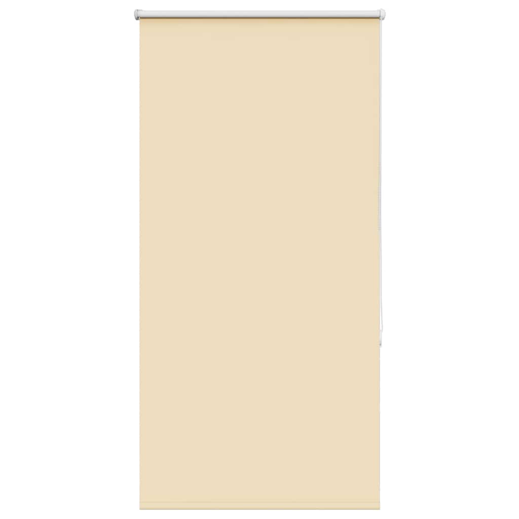 Roller Blind Blackout Beige 85x130 cm Fabric Width 80.7 cm Polyester