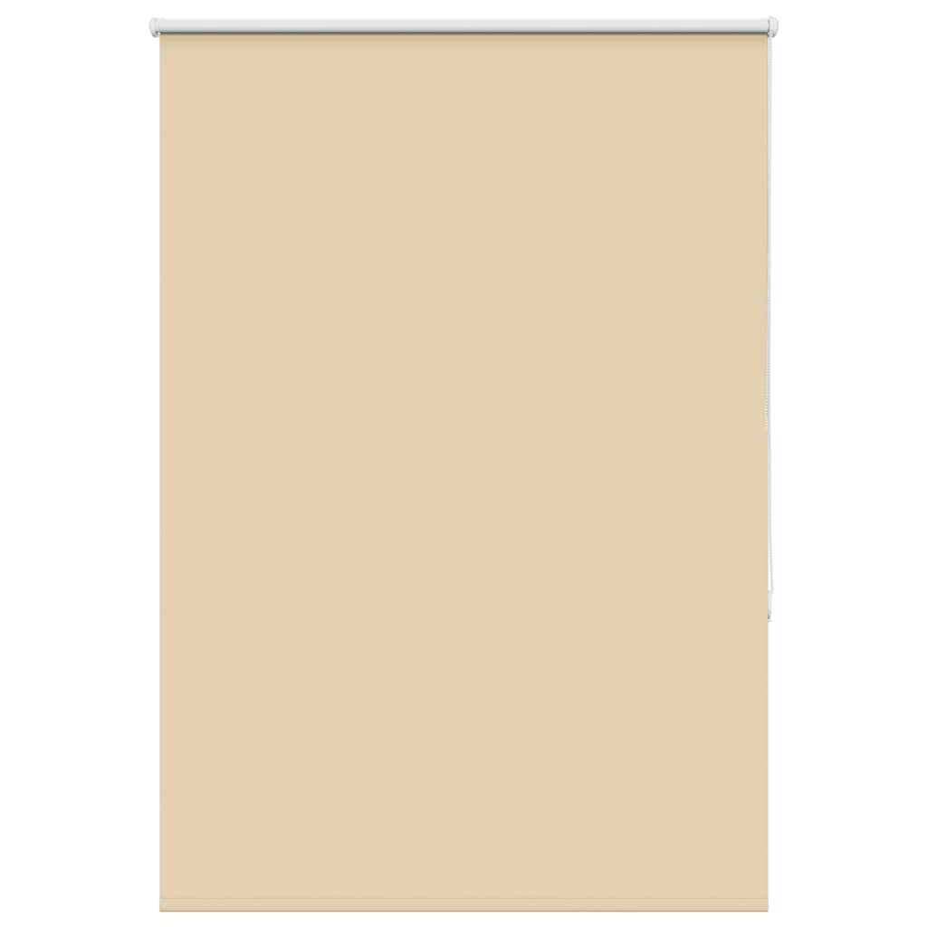 Roller Blind Blackout Beige 105x130 cm Fabric Width 100.7 cm Polyester