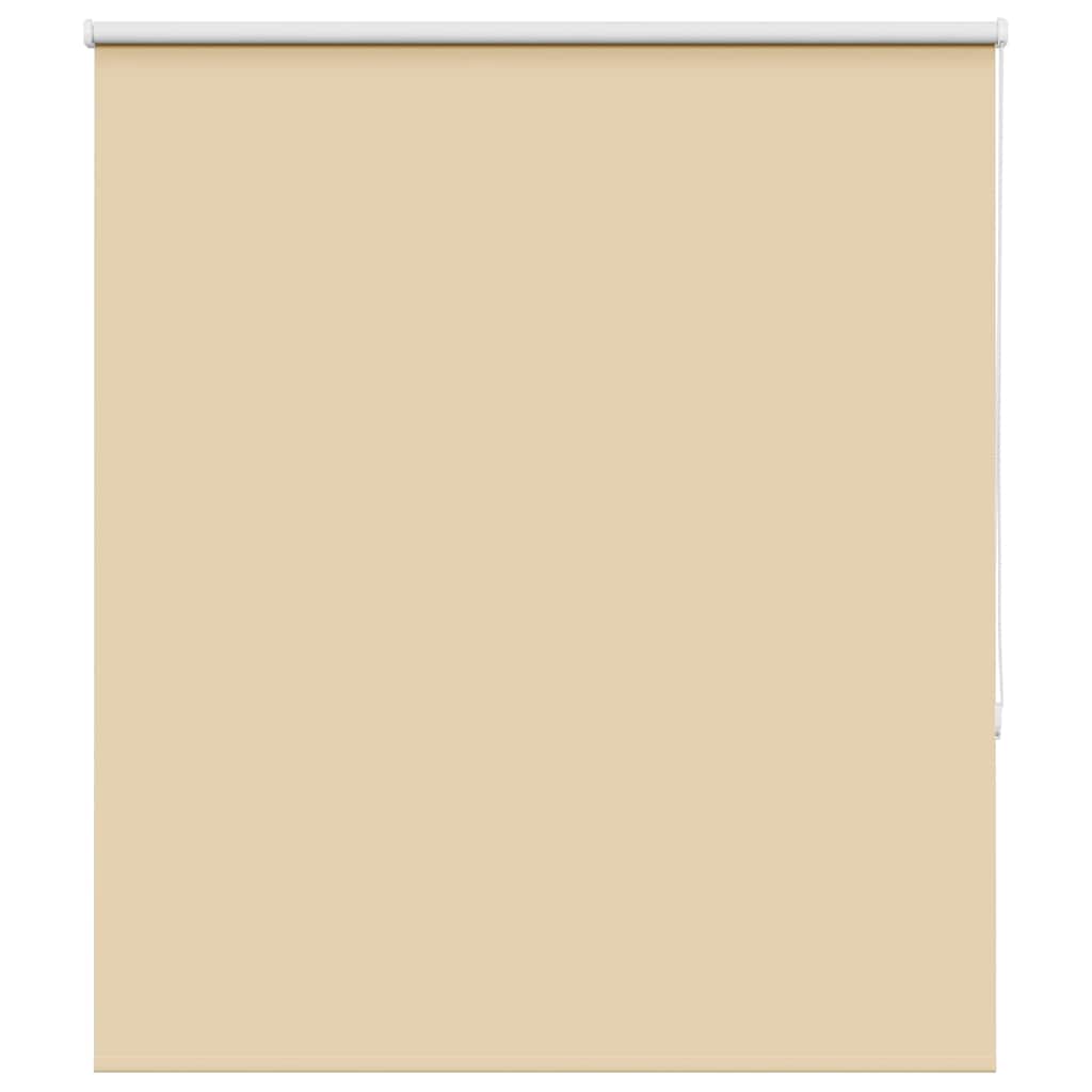 Roller Blind Blackout Beige 135x130 cm Fabric Width 131.6 cm Polyester