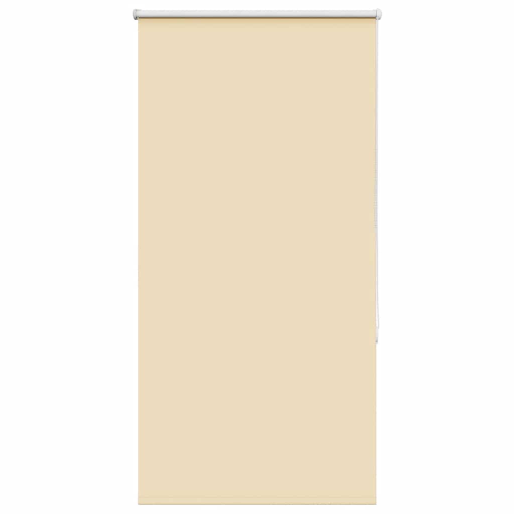 Roller Blind Blackout Beige 80x150 cm Fabric Width 75.7 cm Polyester