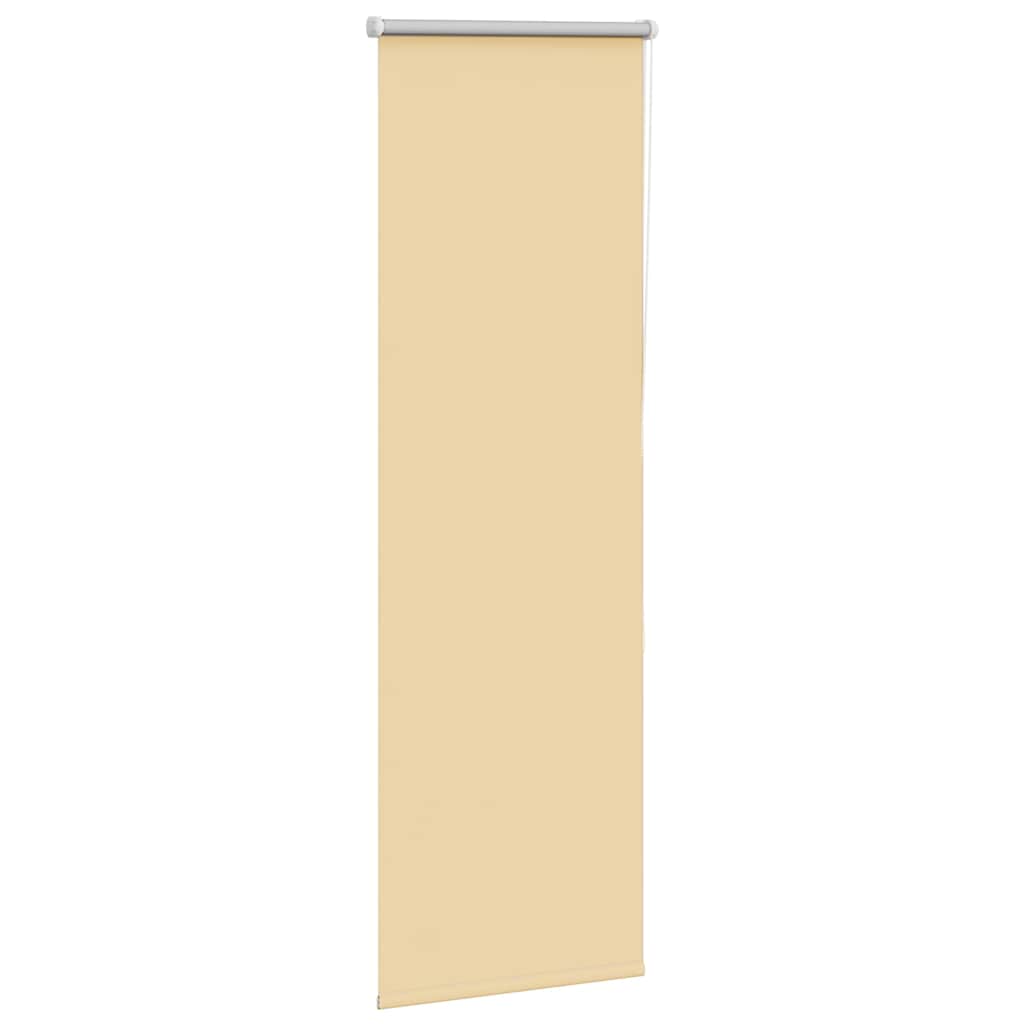 Roller Blind Blackout Beige 50x175 cm Fabric Width 45.7 cm Polyester
