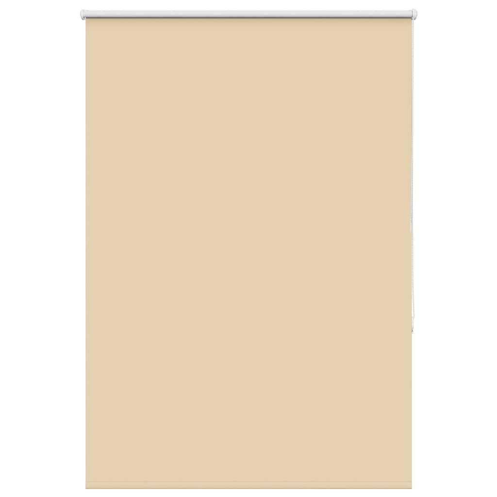 Roller Blind Blackout Beige 105x175 cm Fabric Width 100.7 cm Polyester