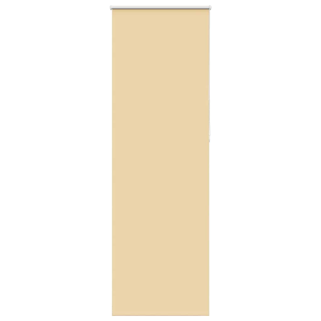 Roller Blind Blackout Beige 70x210 cm Fabric Width 65.7 cm Polyester