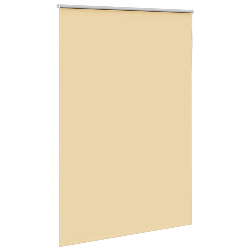 Roller Blind Blackout Beige 155x210 cm Fabric Width 151.6 cm Polyester