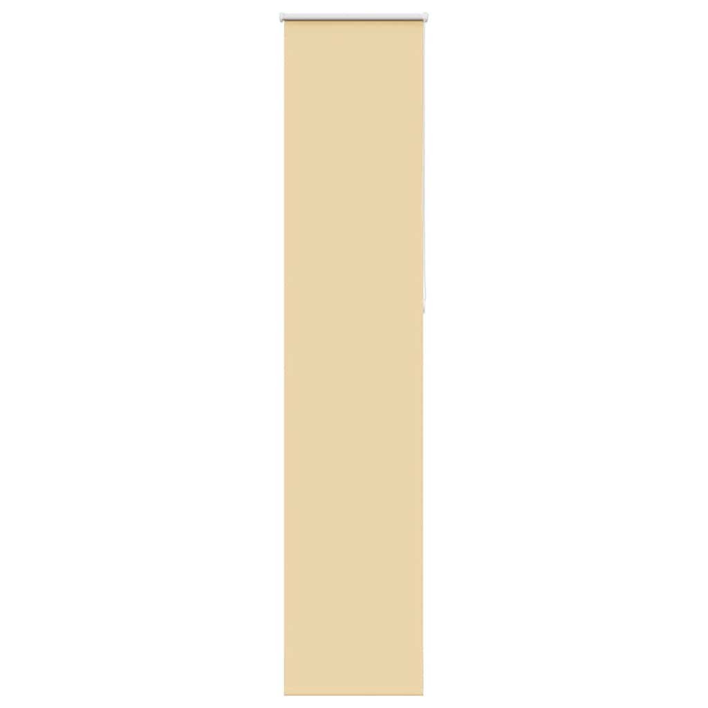 Roller Blind Blackout Beige 55x230 cm Fabric Width 50.7 cm Polyester