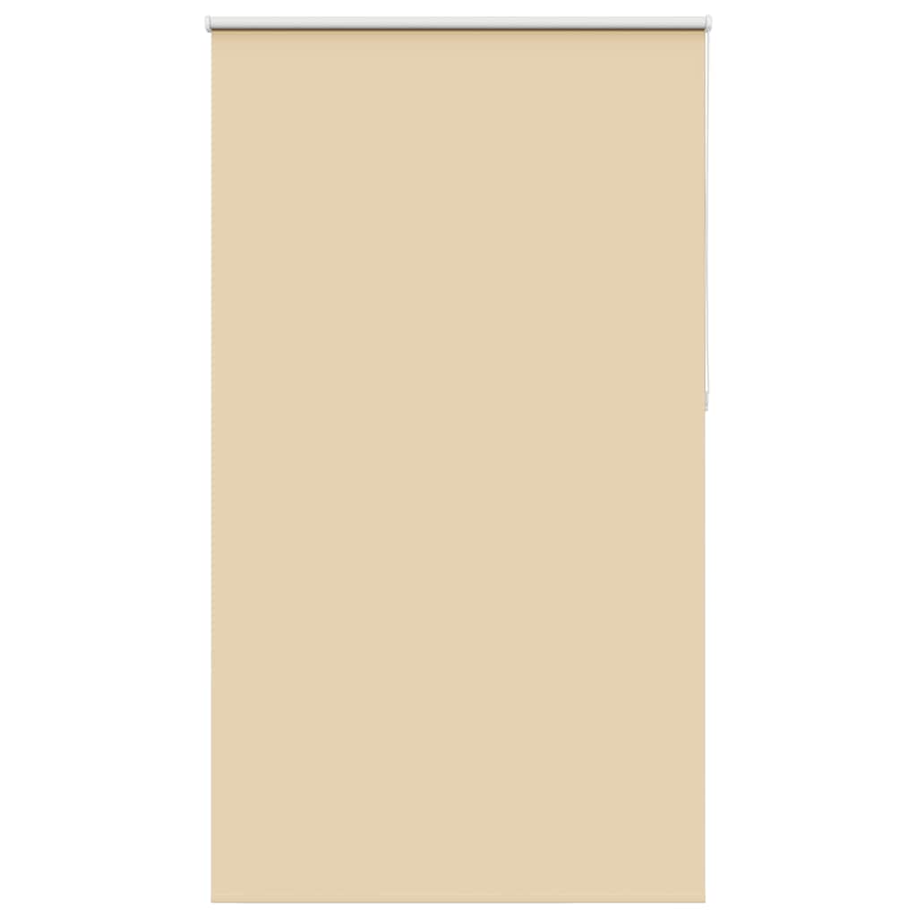 Roller Blind Blackout Beige 135x230 cm Fabric Width 131.6 cm Polyester