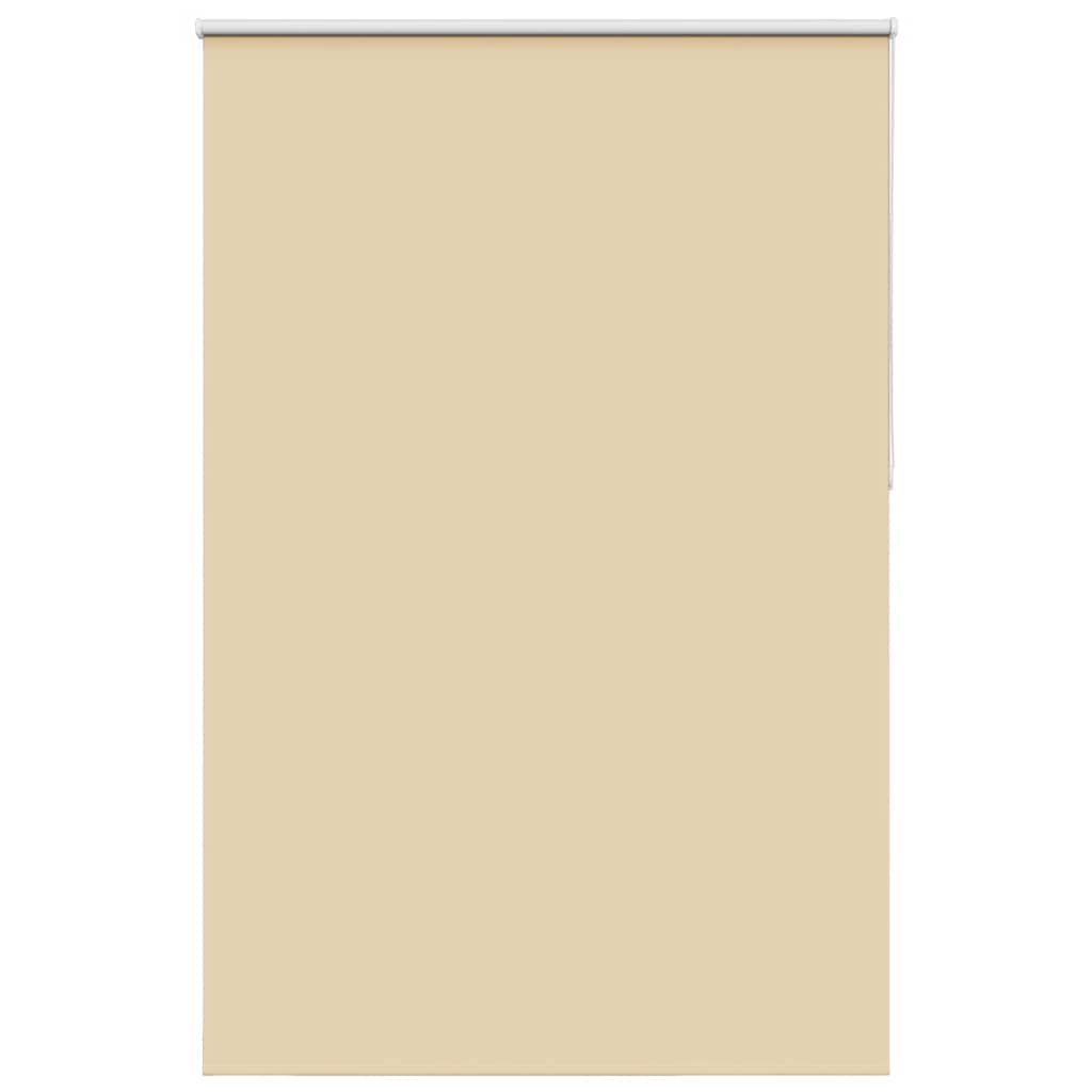 Roller Blind Blackout Beige 150x230 cm Fabric Width 146.6 cm Polyester