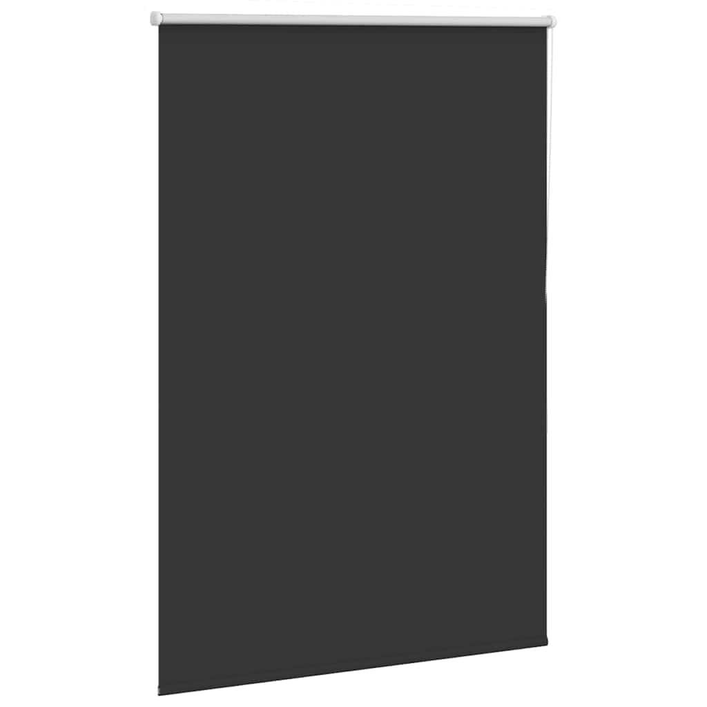 Roller Blind Blackout Black 105x175 cm Fabric Width 100.7 cm Polyester