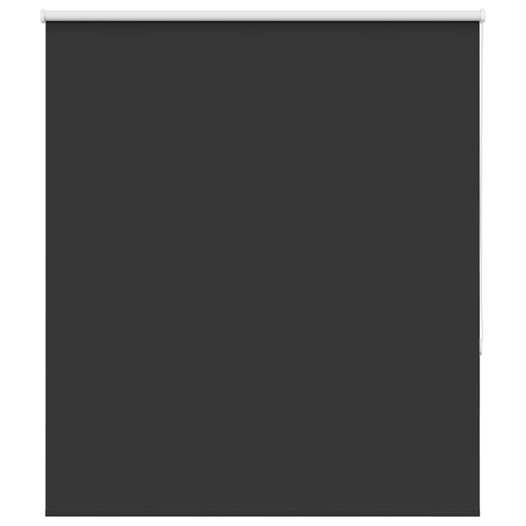 Roller Blind Blackout Black 120x175 cm Fabric Width 116.6 cm Polyester
