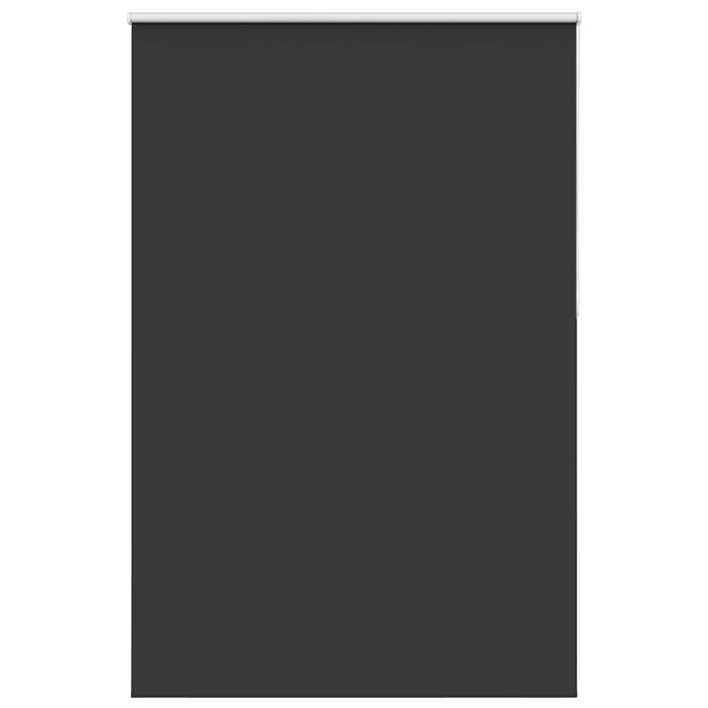 Roller Blind Blackout Black 165x210 cm Fabric Width 161.6 cm Polyester