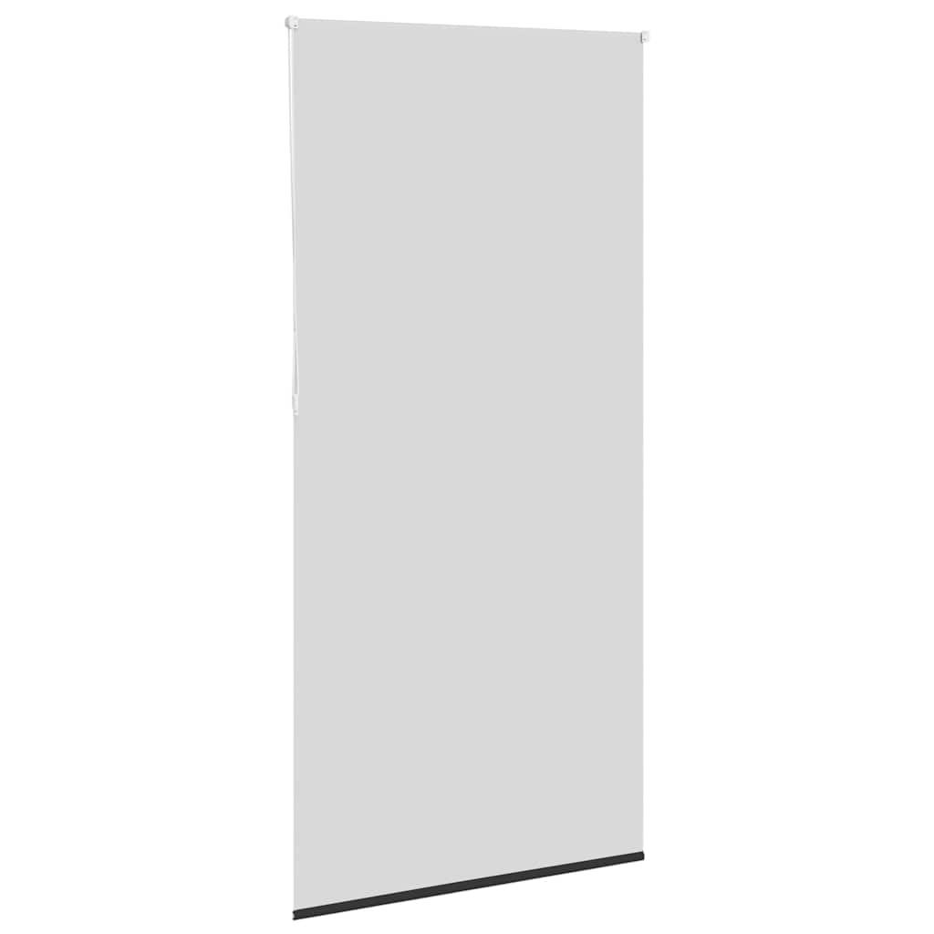Roller Blind Blackout Black 105x230 cm Fabric Width 100.7 cm Polyester
