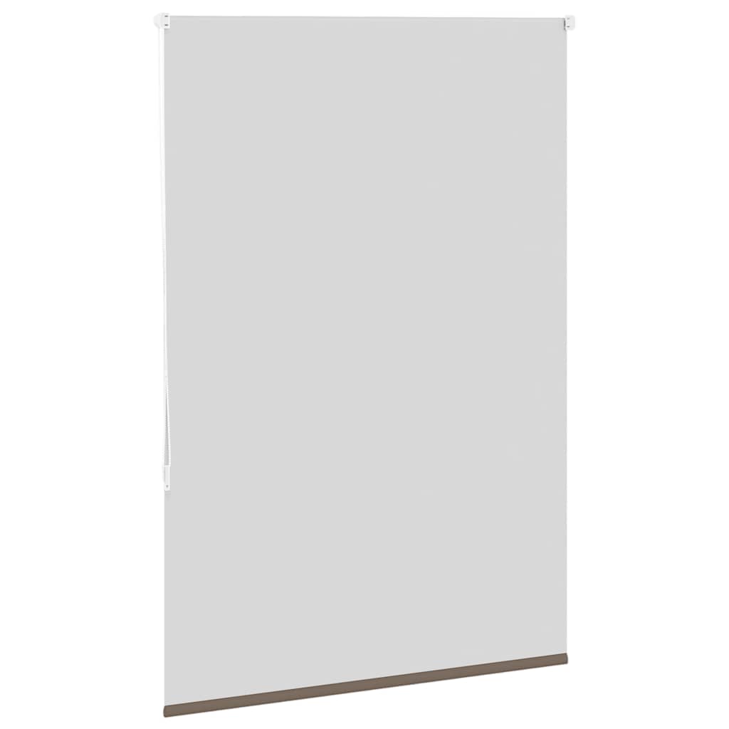 vidaXL Roller Blind Blackout Coffee 90x130 cm Fabric Width 85.7 cm Polyester