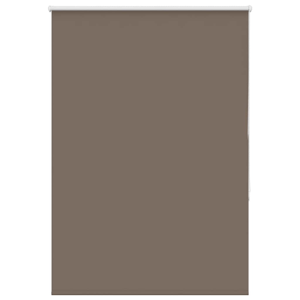 vidaXL Roller Blind Blackout Coffee 95x130 cm Fabric Width 90.7 cm Polyester