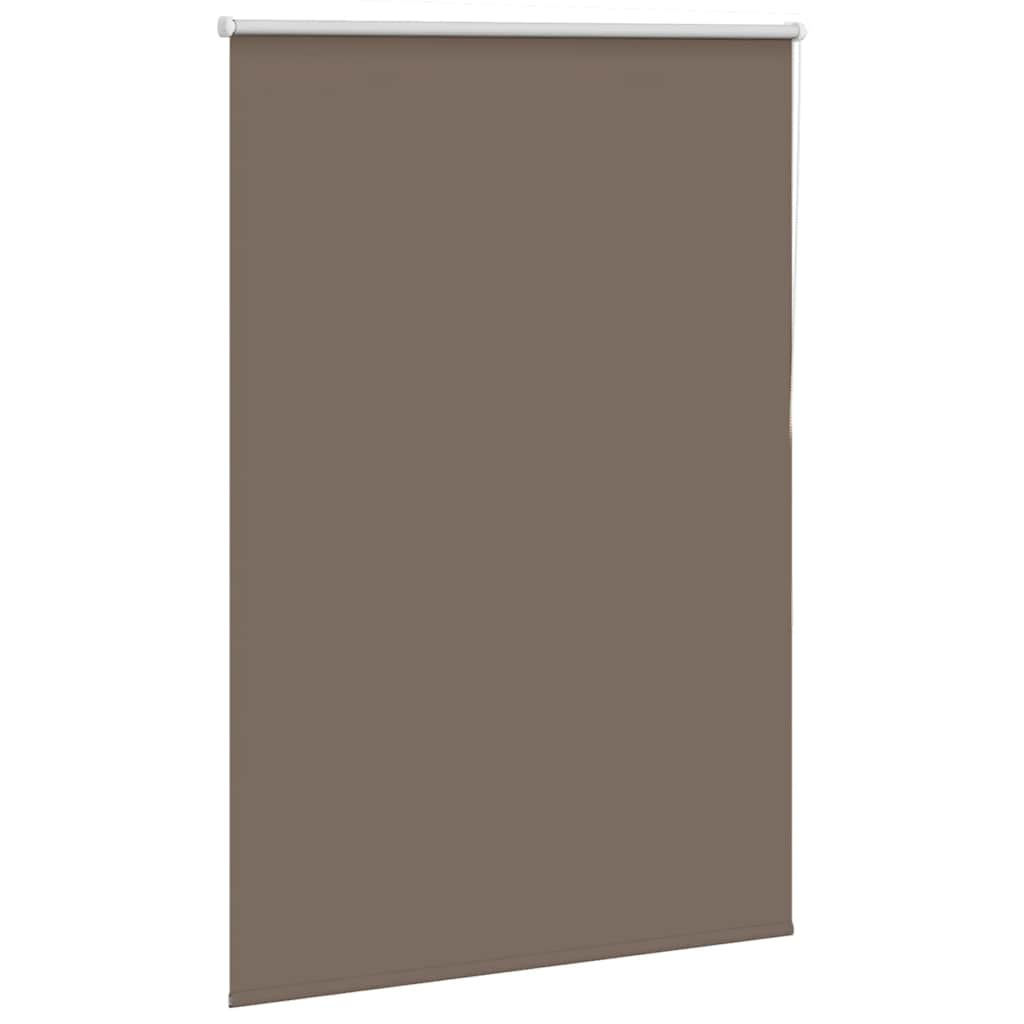 vidaXL Roller Blind Blackout Coffee 95x130 cm Fabric Width 90.7 cm Polyester