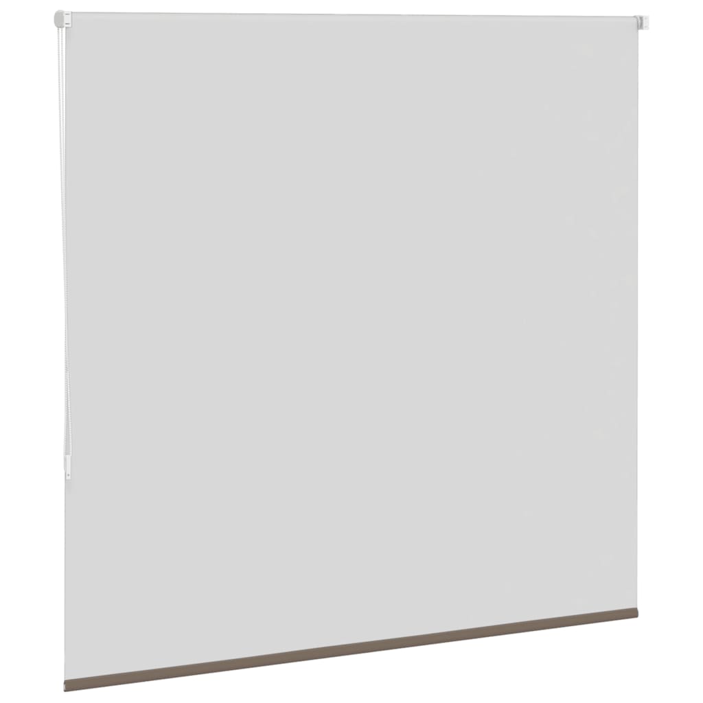 vidaXL Roller Blind Blackout Coffee 155x130 cm Fabric Width 151.6 cm Polyester