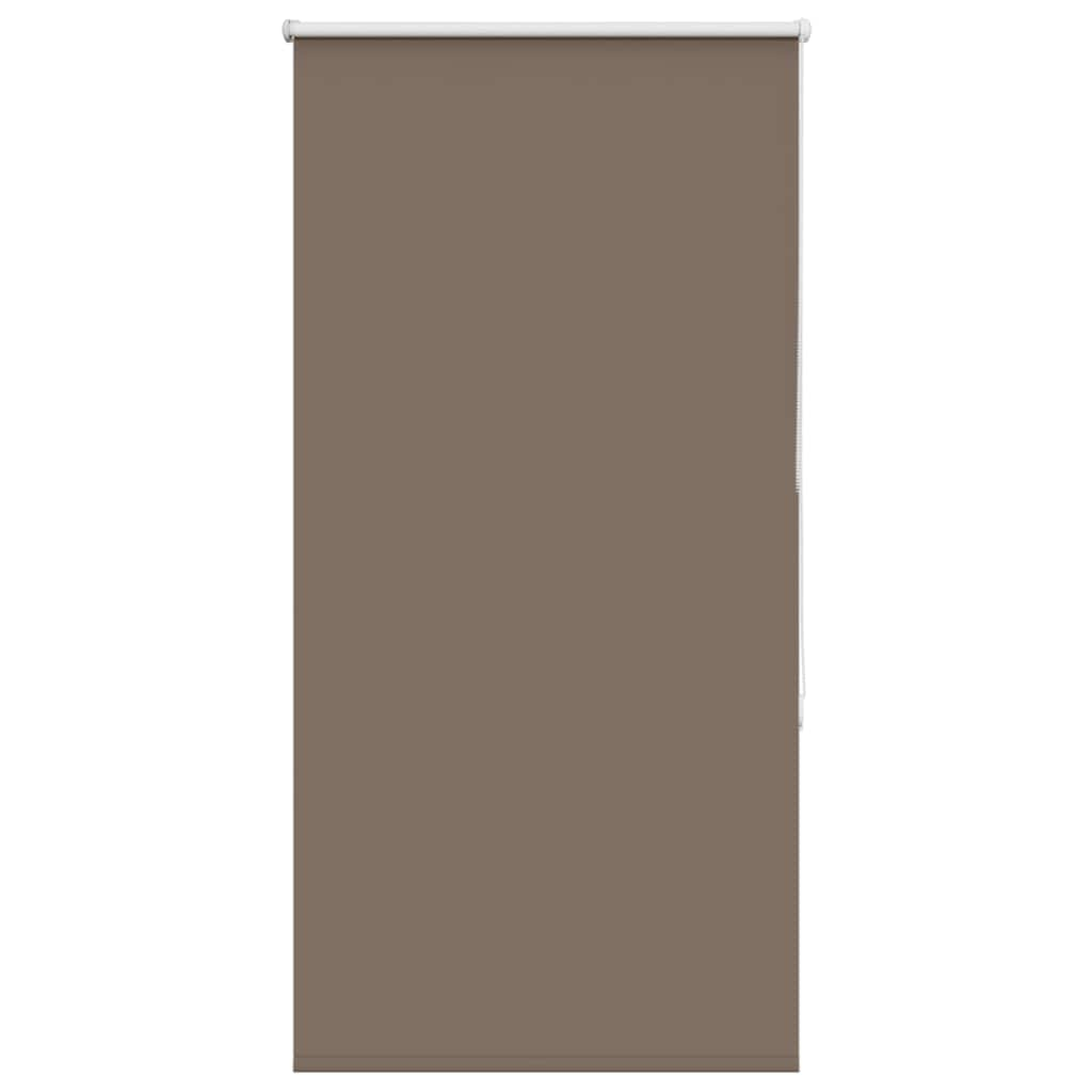 vidaXL Roller Blind Blackout Coffee 70x150 cm Fabric Width 65.7 cm Polyester