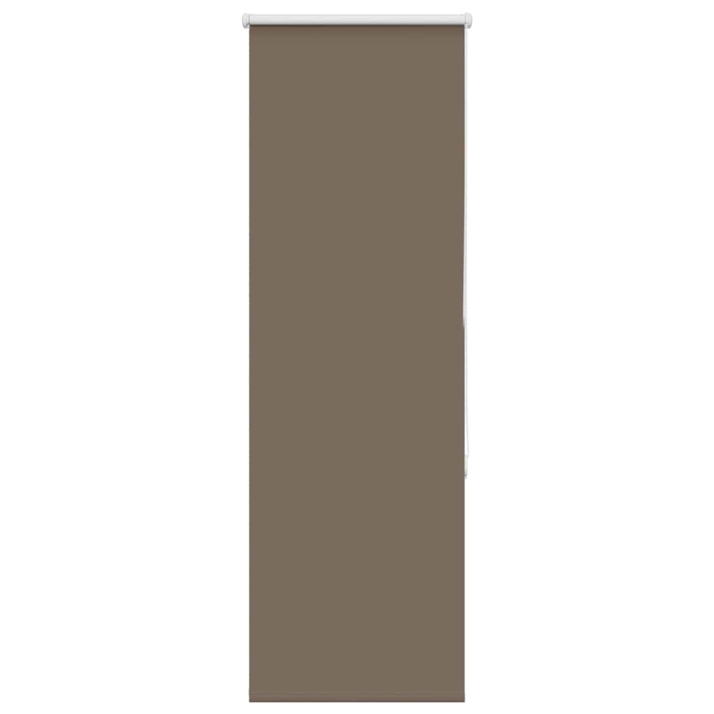 vidaXL Roller Blind Blackout Coffee 60x175 cm Fabric Width 55.7 cm Polyester