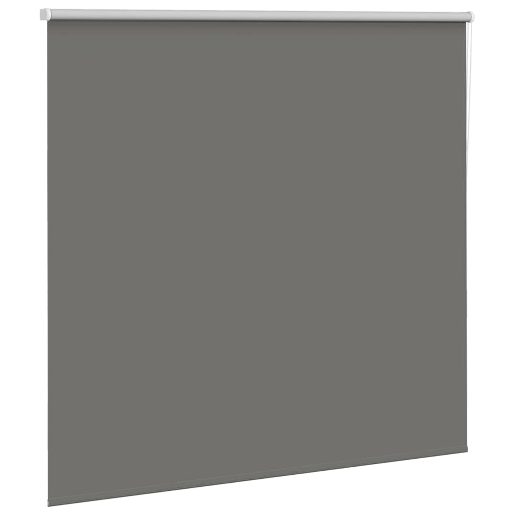 Roller Blind Blackout Grey 160x150 cm Fabric Width 156.6 cm Polyester