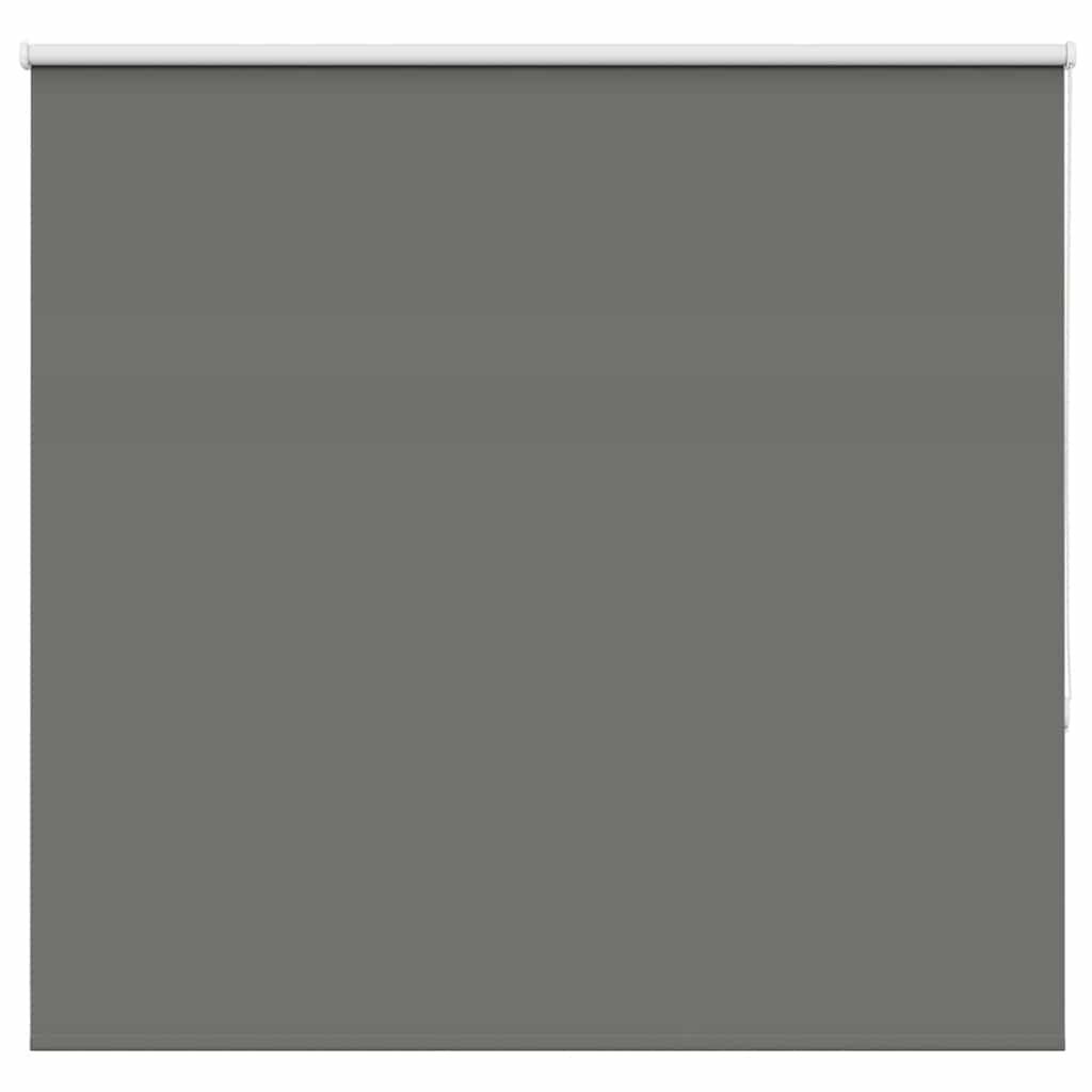 Roller Blind Blackout Grey 165x150 cm Fabric Width 161.6 cm Polyester