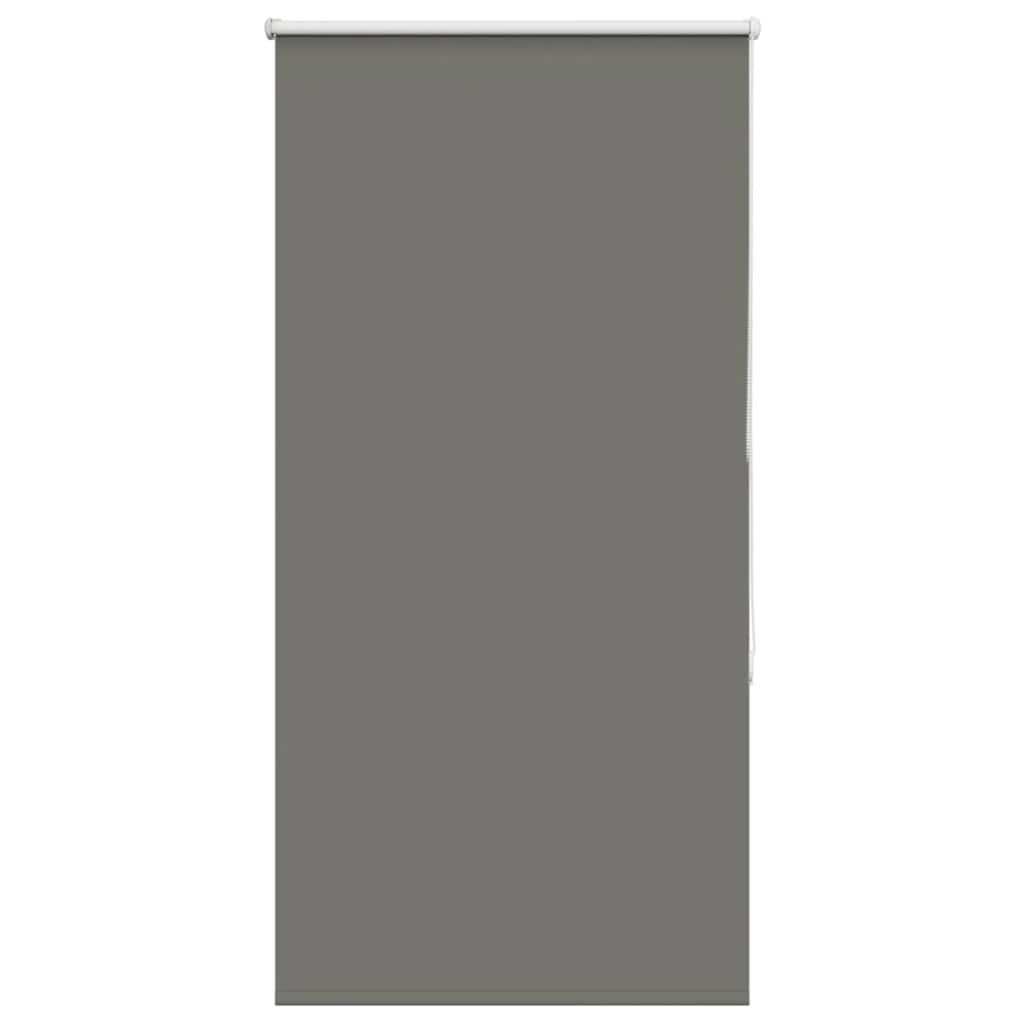 Roller Blind Blackout Grey 75x175 cm Fabric Width 70.7 cm Polyester