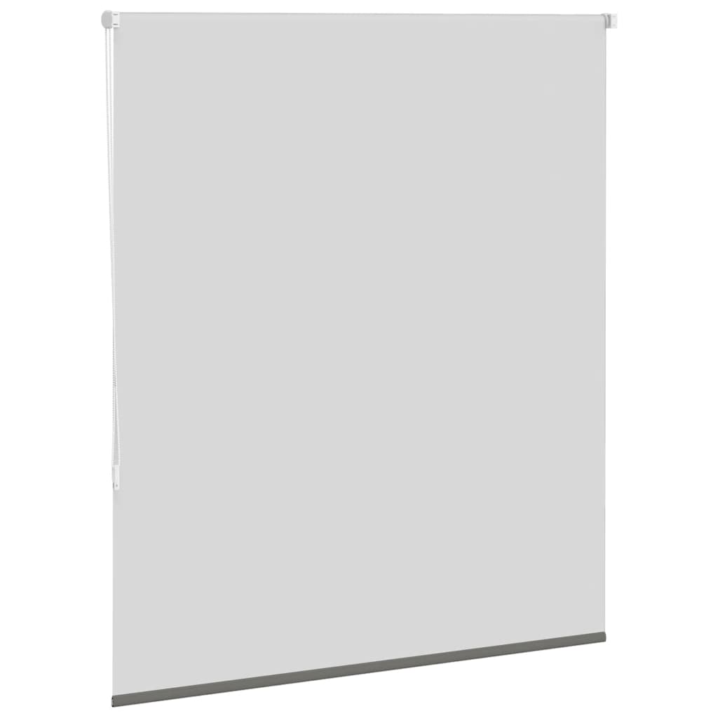 Roller Blind Blackout Grey 130x175 cm Fabric Width 126.6 cm Polyester