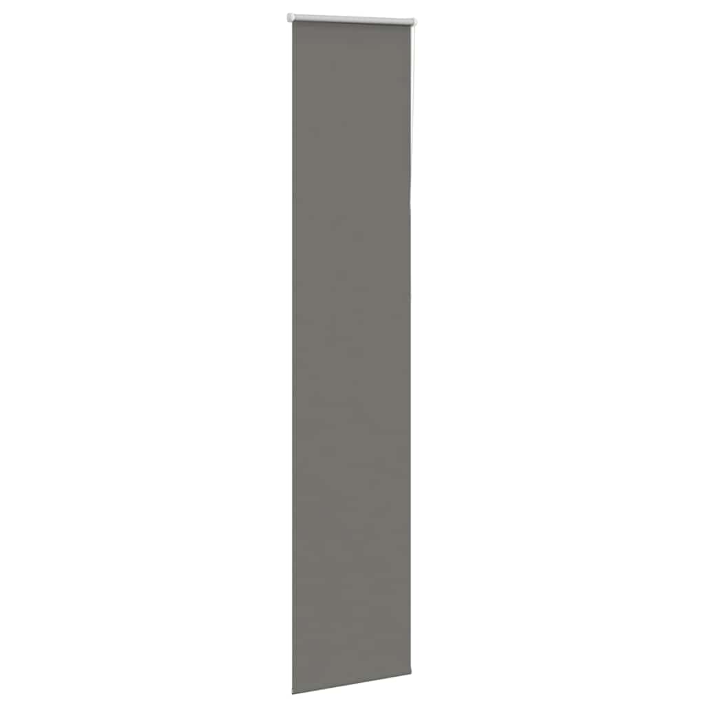 Roller Blind Blackout Grey 60x210 cm Fabric Width 55.7 cm Polyester