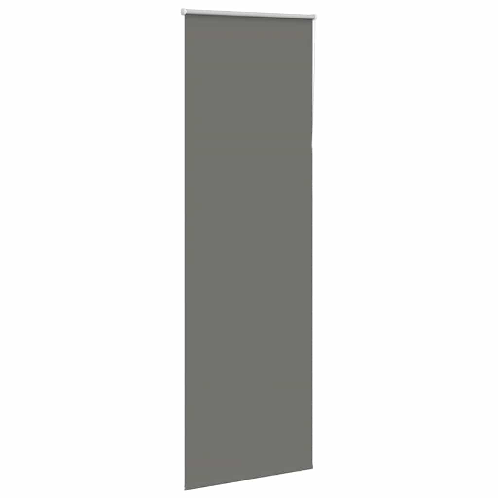 Roller Blind Blackout Grey 70x210 cm Fabric Width 65.7 cm Polyester