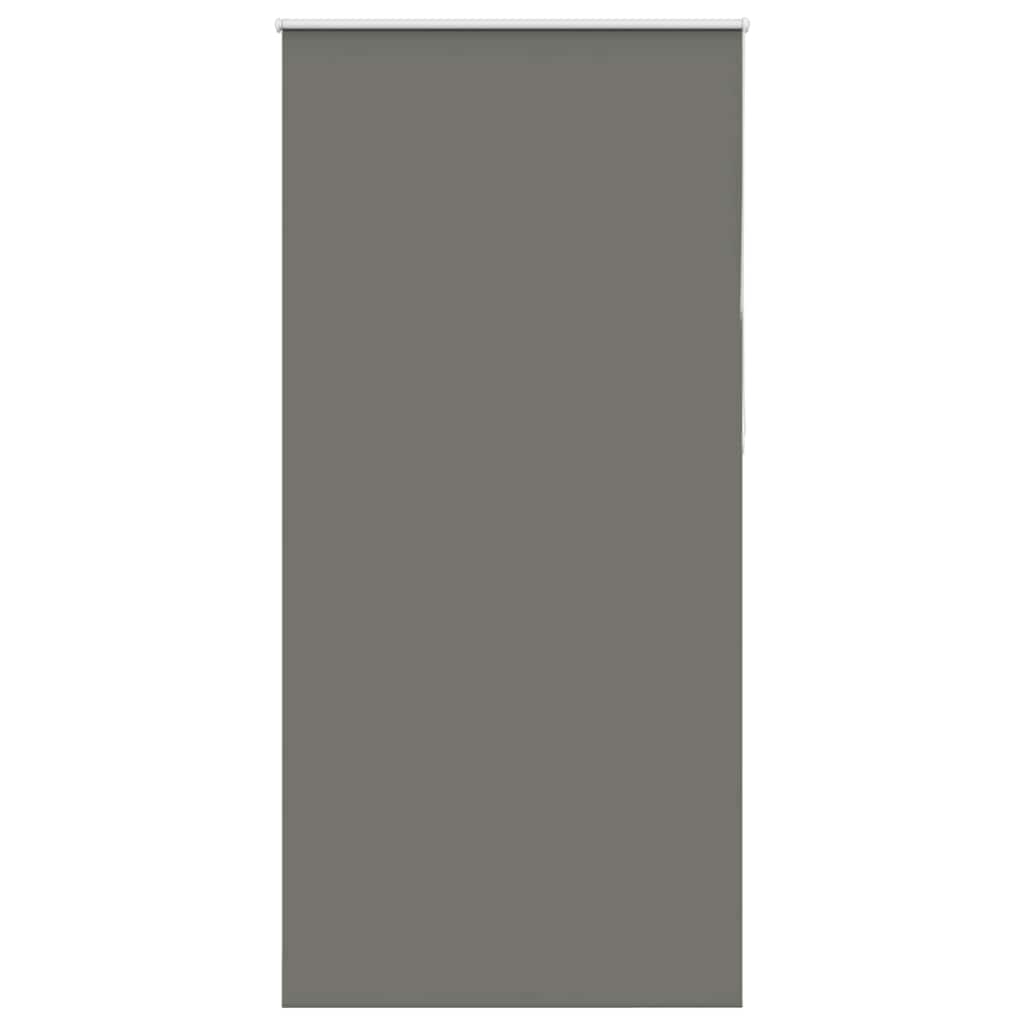 Roller Blind Blackout Grey 90x210 cm Fabric Width 85.7 cm Polyester
