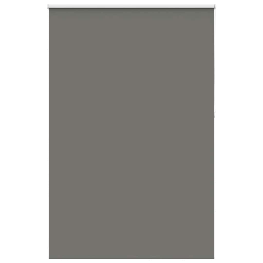Roller Blind Blackout Grey 160x210 cm Fabric Width 156.6 cm Polyester