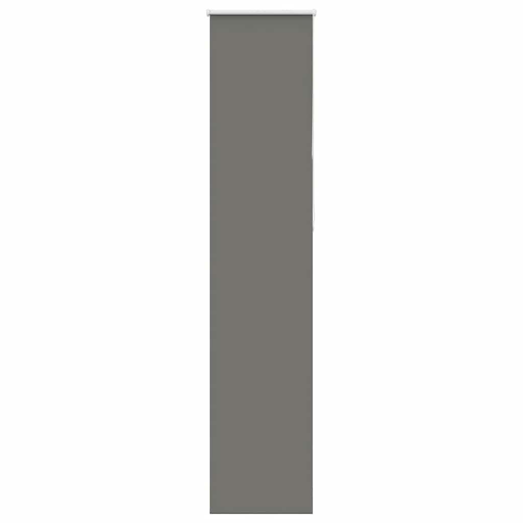 Roller Blind Blackout Grey 40x230 cm Fabric Width 35.7 cm Polyester