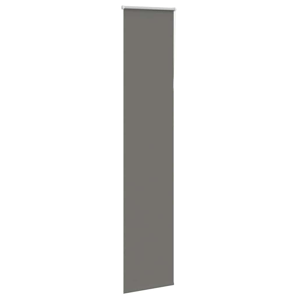 Roller Blind Blackout Grey 60x230 cm Fabric Width 55.7 cm Polyester