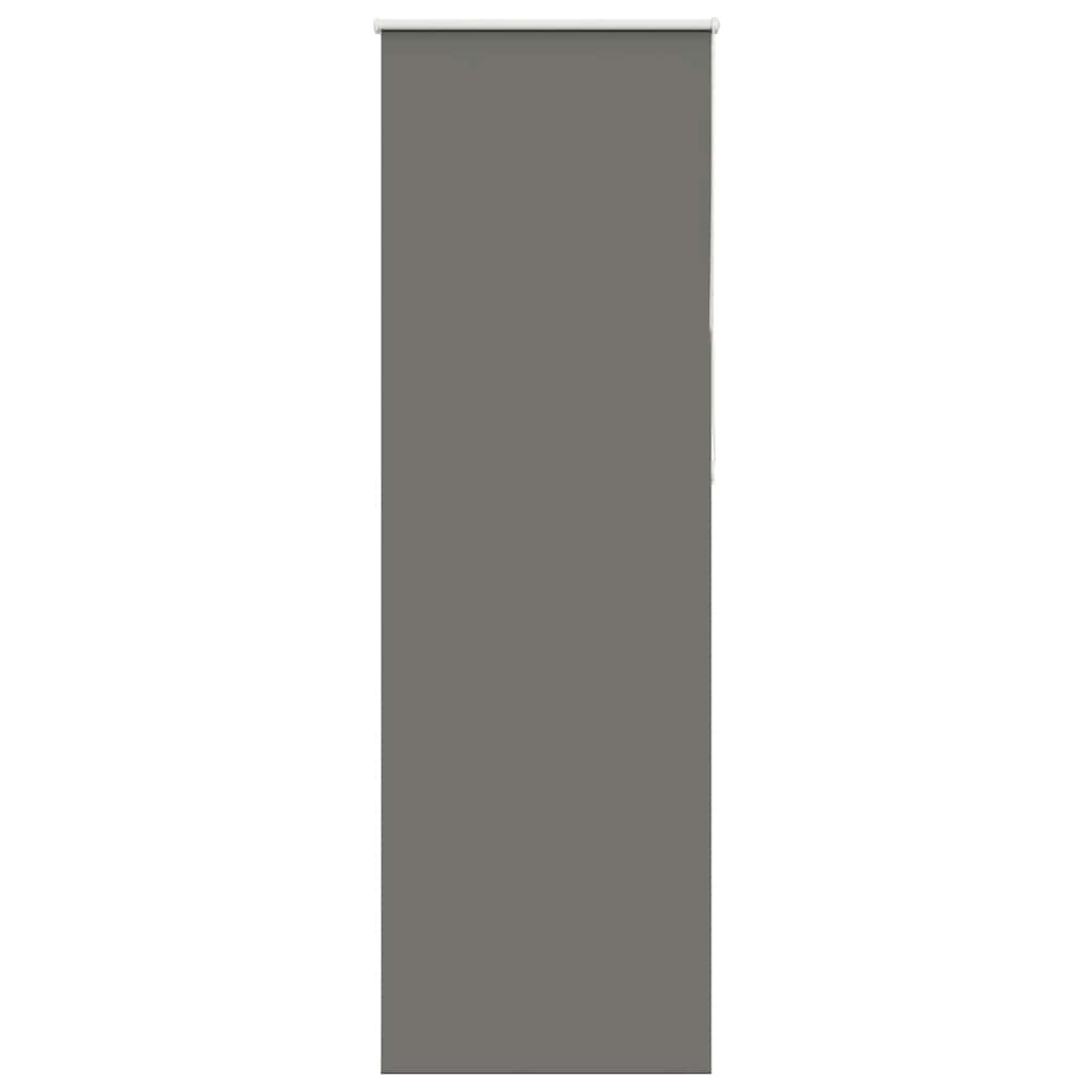 Roller Blind Blackout Grey 65x230 cm Fabric Width 60.7 cm Polyester