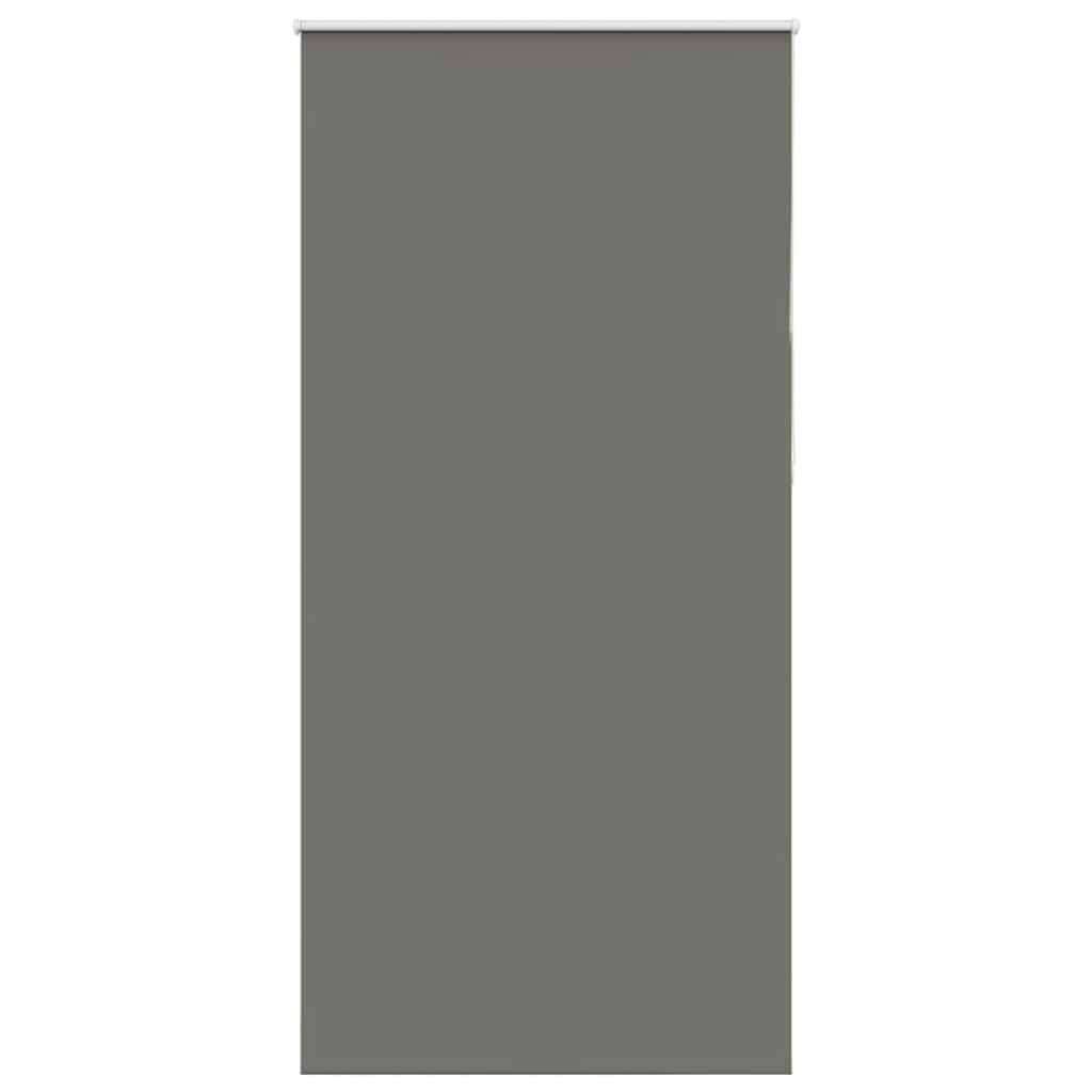 Roller Blind Blackout Grey 90x230 cm Fabric Width 85.7 cm Polyester