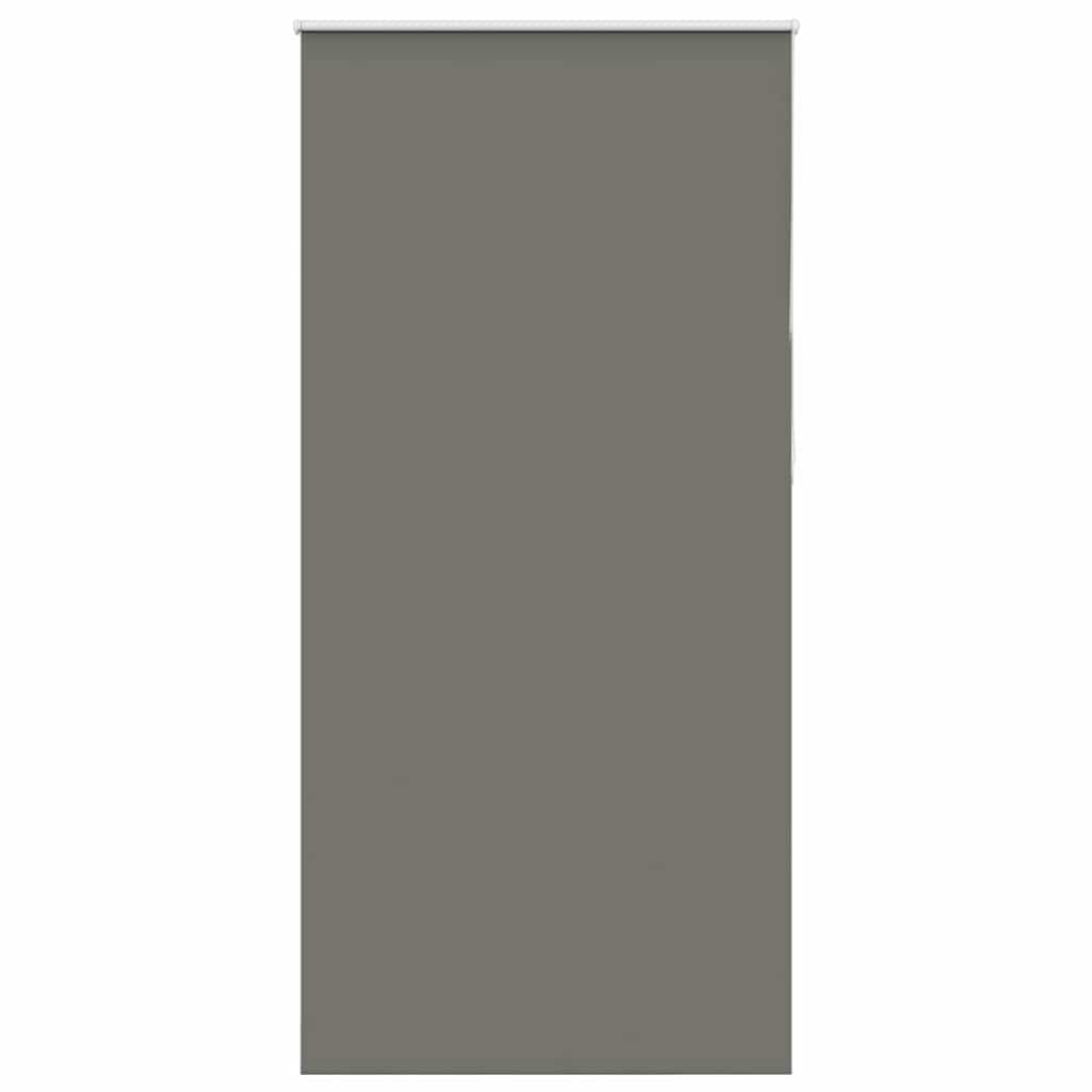 Roller Blind Blackout Grey 95x230 cm Fabric Width 90.7 cm Polyester