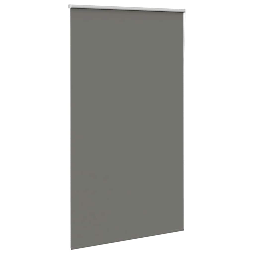 Roller Blind Blackout Grey 135x230 cm Fabric Width 131.6 cm Polyester