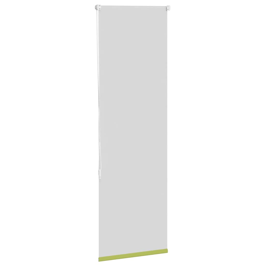 Roller Blind Blackout Leaves Green 40x130 cm Fabric Width 35.7 cm Polyester